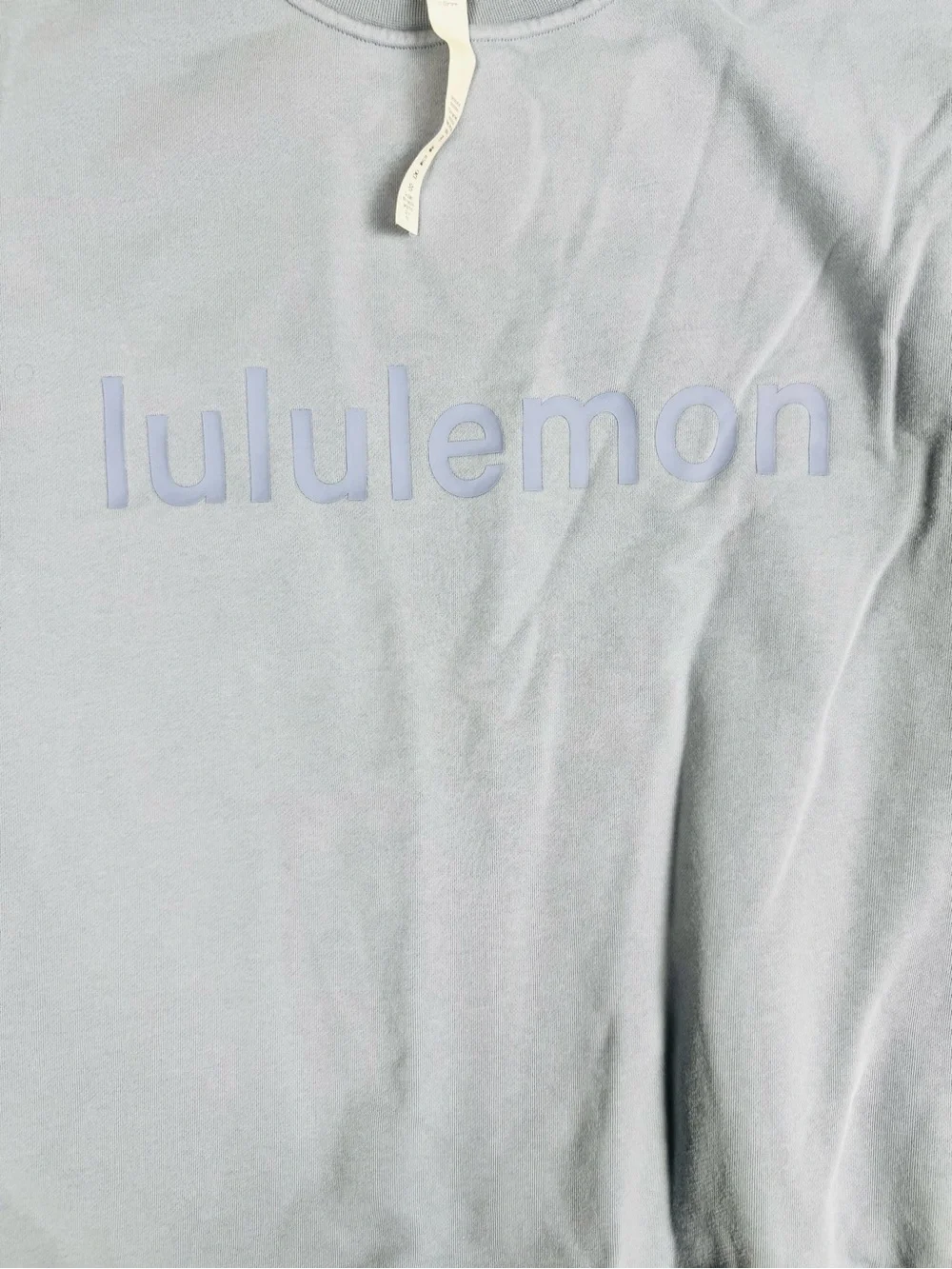 Lululemon Perfectly Oversized Crew *Graphic Chambray Women’s 8 Retail $108